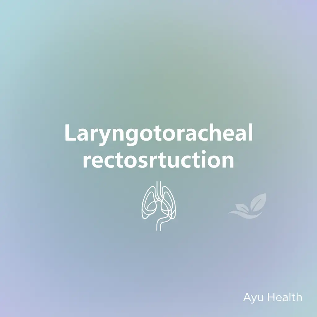 Laryngotracheal Reconstruction: Restoring Your Airway