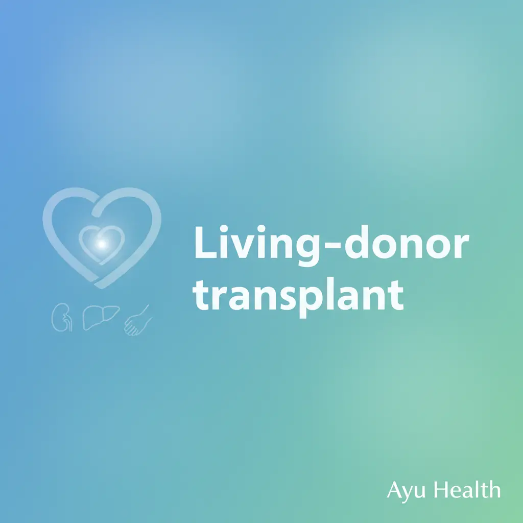Living-Donor Transplant: A Path to New Life & Health
