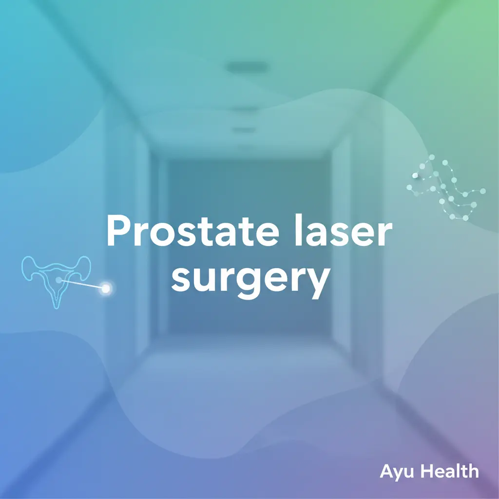 Prostate Laser Surgery: Effective Treatment for Enlarged Prostate