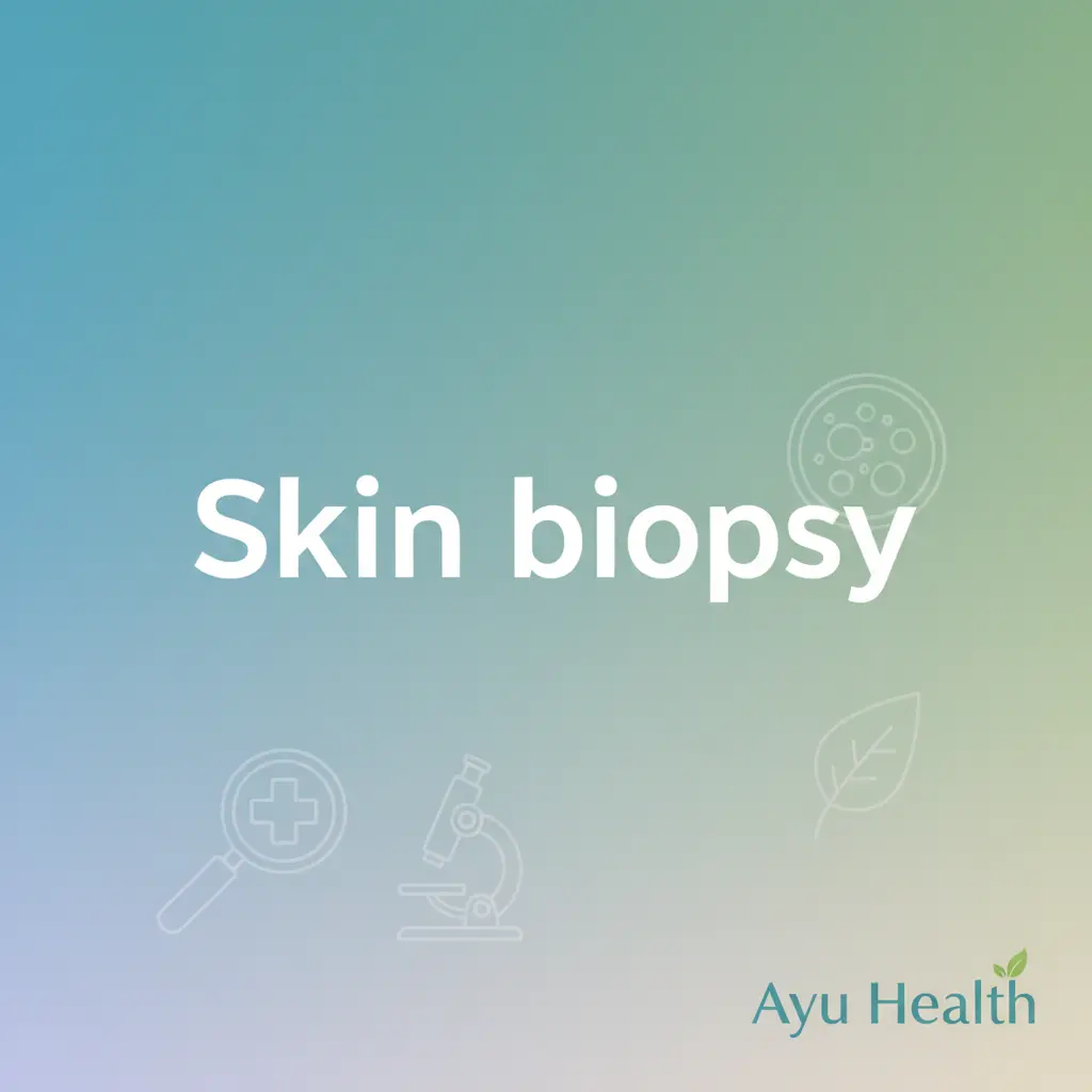 Skin Biopsy Guide: Procedure, Recovery & What to Expect