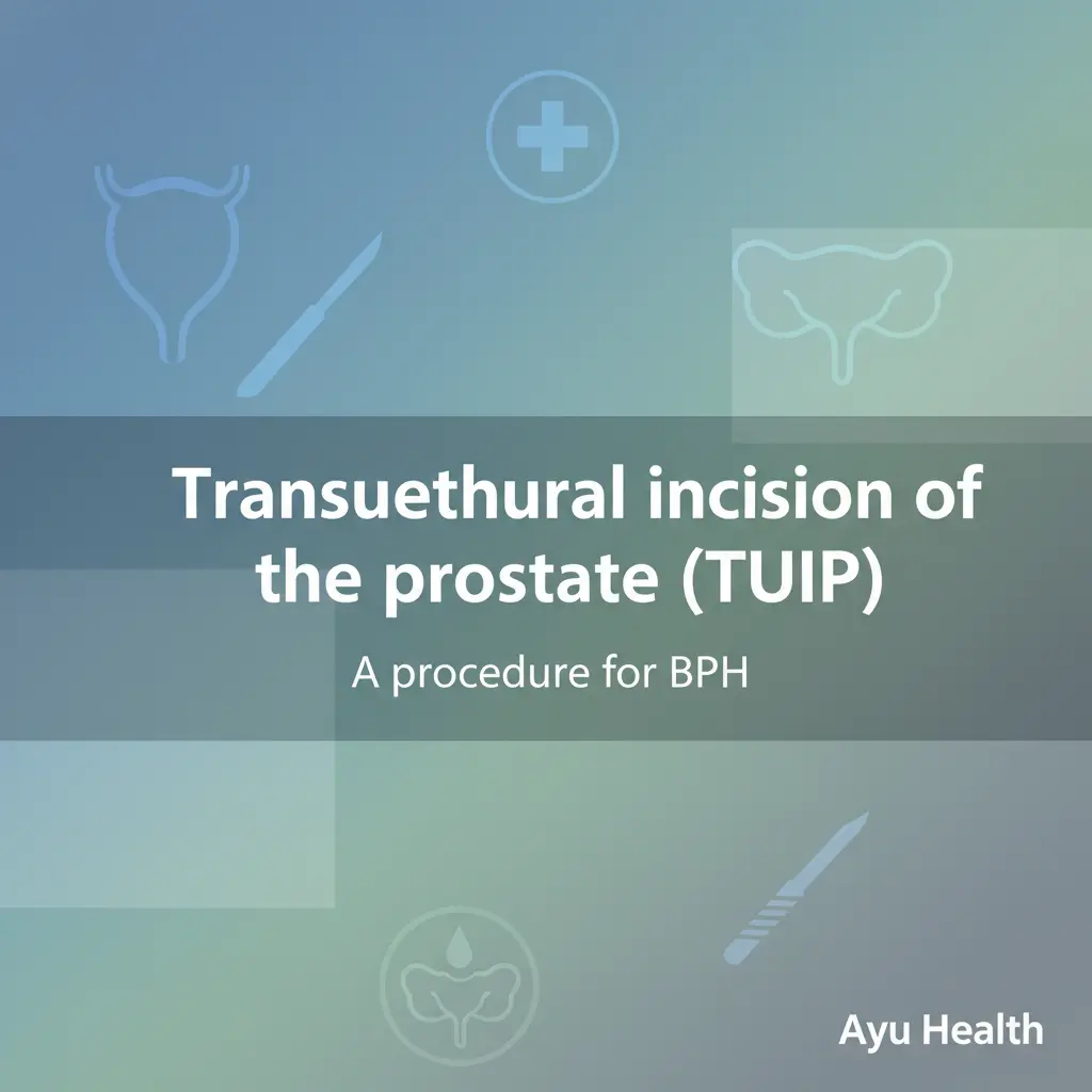 TUIP: Transurethral Incision of Prostate for BPH Relief