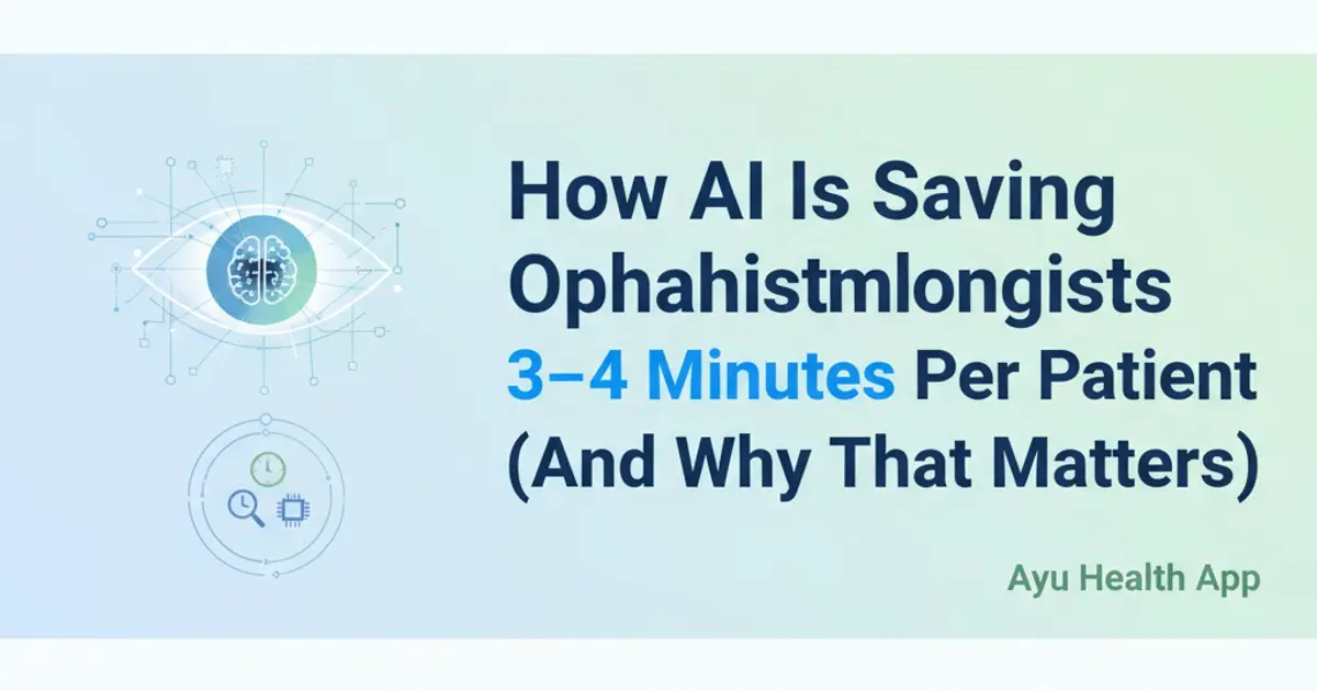 AI Eye Exams: Saving Doctors Time, Improving Your Care?