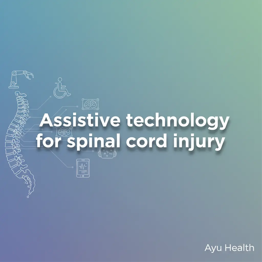 What is Assistive technology for spinal cord injury: Complete Guide for India