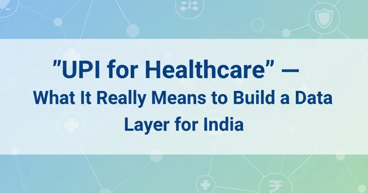 UPI for Healthcare: Is it Right for You? | Benefits & Risks