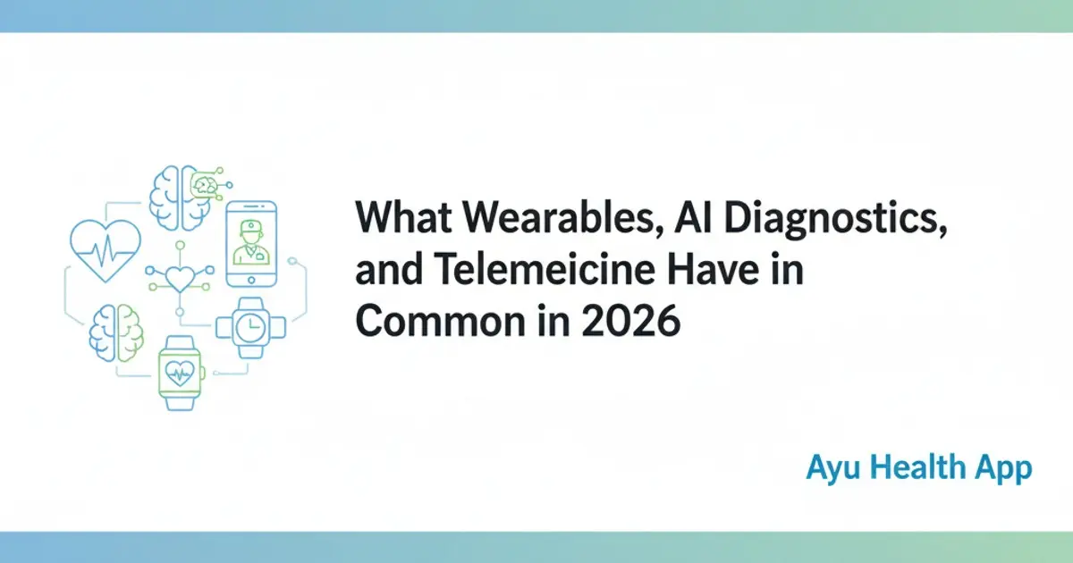 Wearables, AI & Telemedicine in 2026: What's Real?