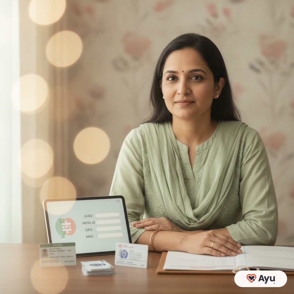 UHID, ABHA, OPD Number, MRD Number — All Hospital ID Types in India Explained thumbnail