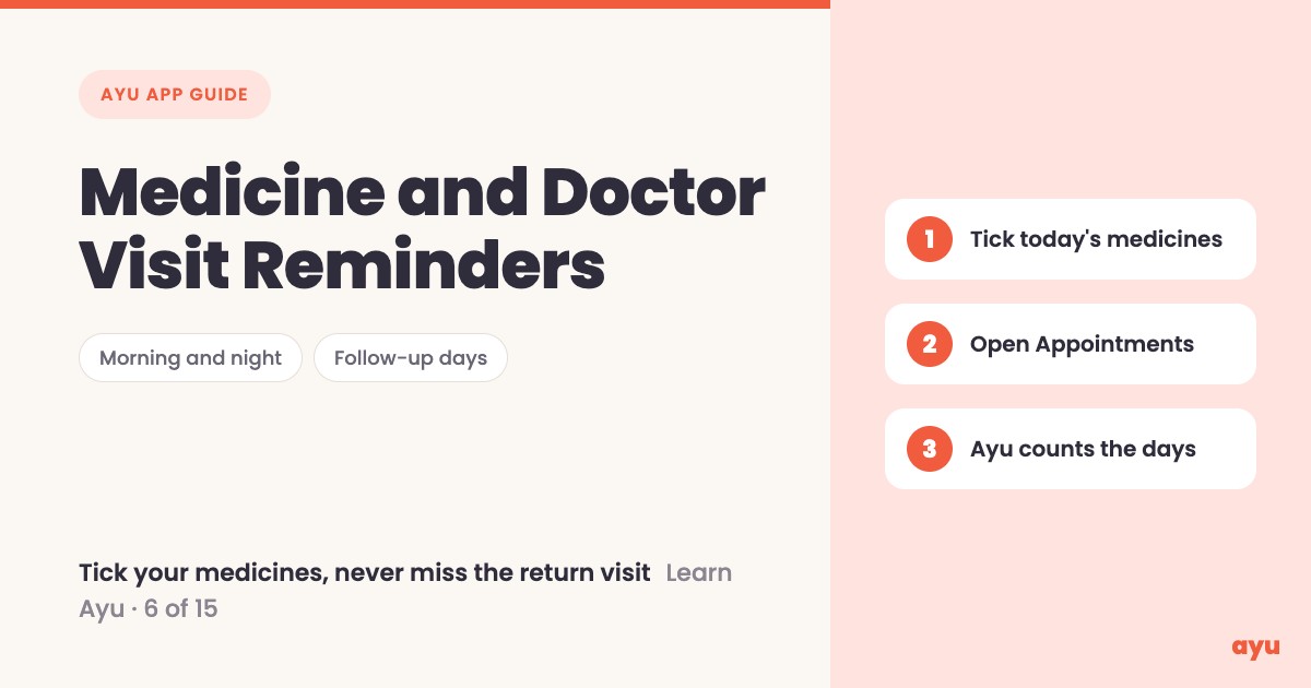 Medicine Reminder App With Doctor Visit Reminders thumbnail