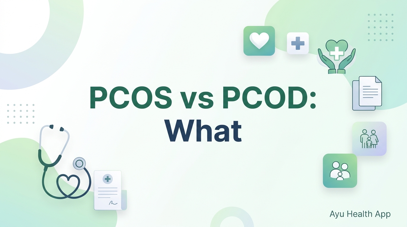 PCOS vs PCOD: What's the Difference? Guide for Indian Women (2026) thumbnail