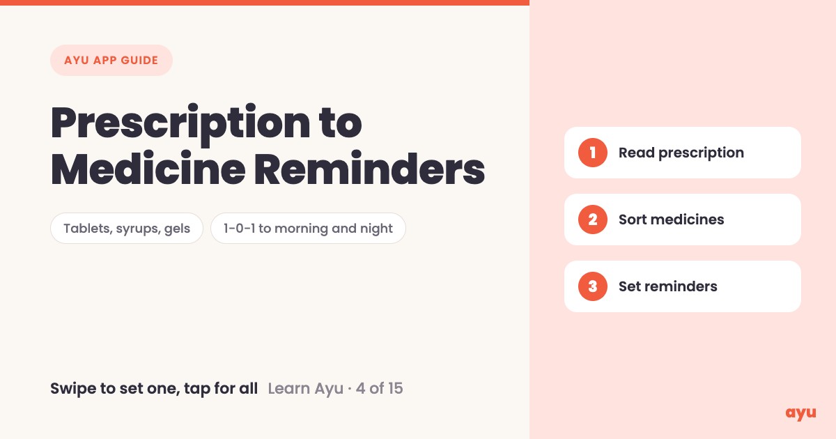 Turn a Prescription Photo Into Medicine Reminders thumbnail