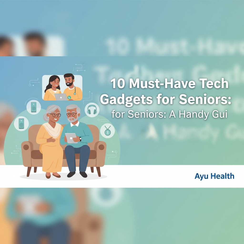 Ayu: 10 Must-Have Tech Gadgets for Seniors - An NRI Family Guide