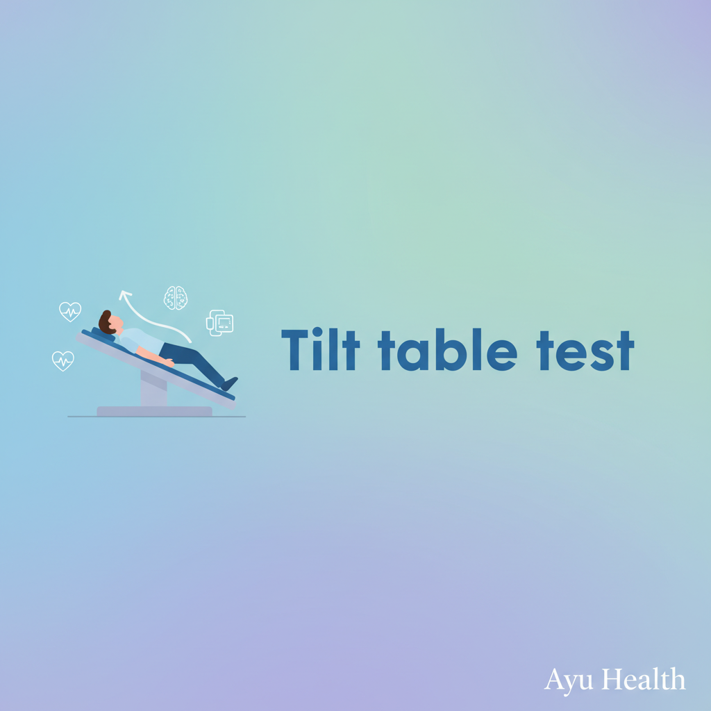 Tilt Table Test: Diagnosing Fainting, Syncope & Dizziness thumbnail
