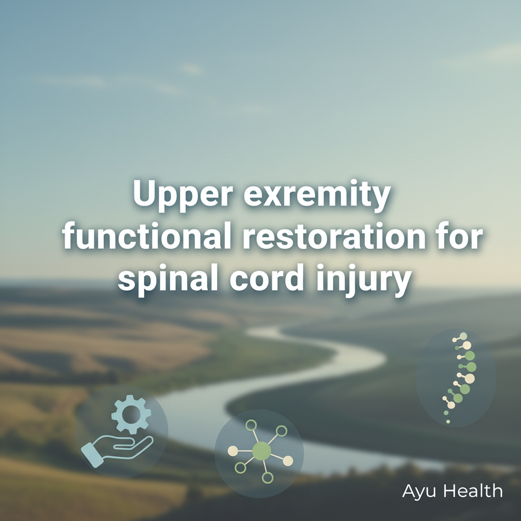 Spinal Cord Injury: Upper Extremity Functional Restoration thumbnail