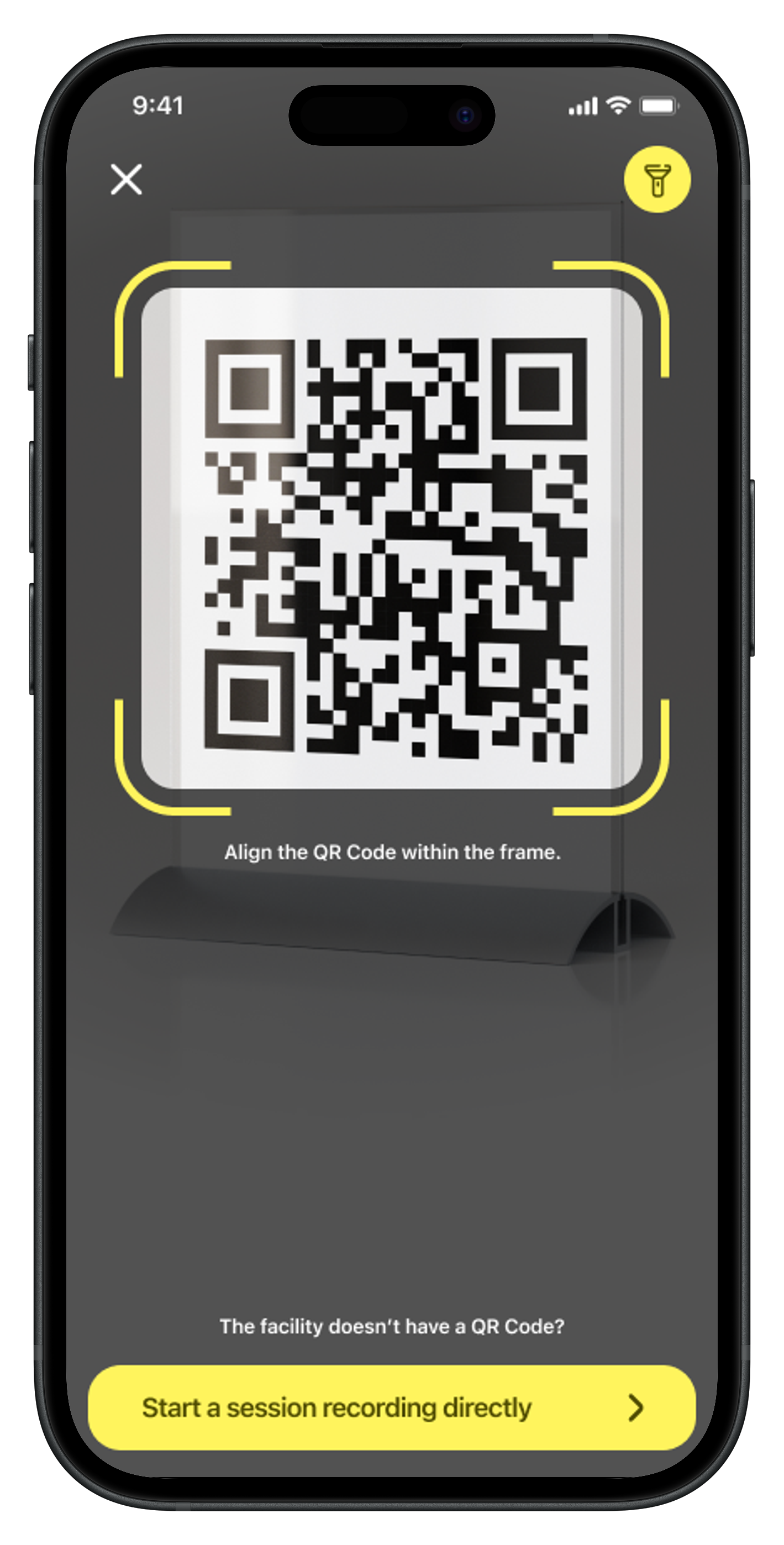 Scan QR Screen